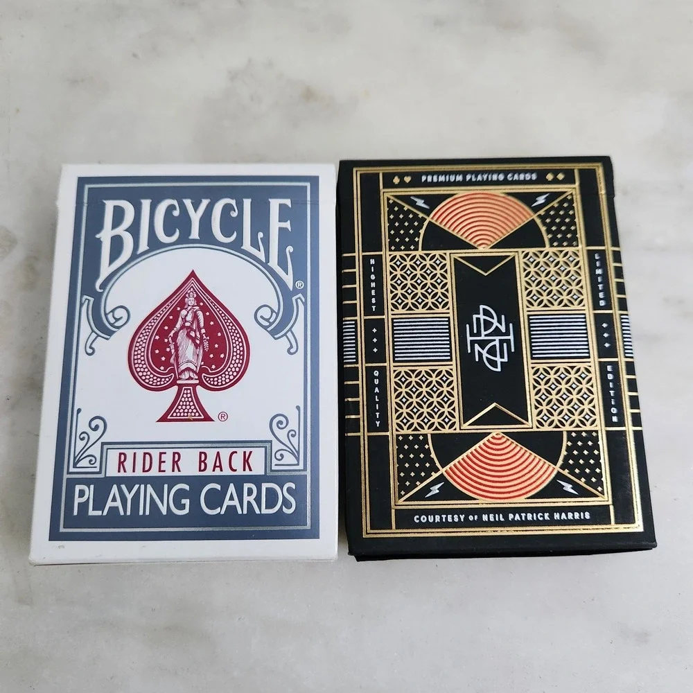 Neil Patrick Harris NPH and Rider Back Playing Cards by theory11 New Open Box